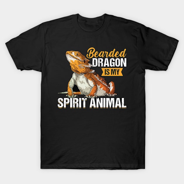 Bearded Dragon is my spirit animal T-Shirt by Peco-Designs